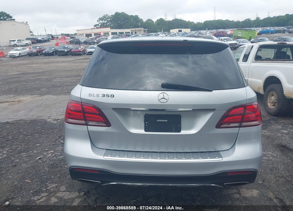 2016 MERCEDES-BENZ GLE 350 VIN: 4JGDA5JB6GA709026