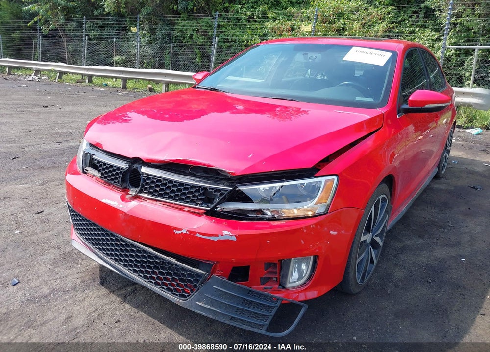 2014 VOLKSWAGEN JETTA GLI AUTOBAHN VIN: 3VW4S7AJ2EM208636