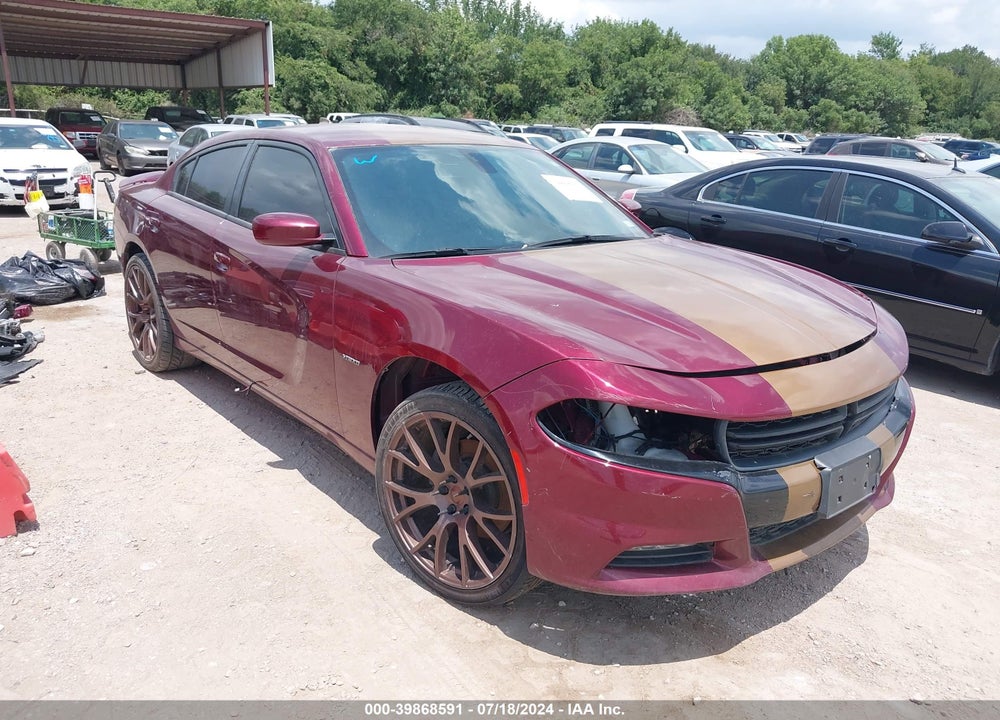2018 DODGE CHARGER R/T RWD VIN: 2C3CDXCT8JH169071