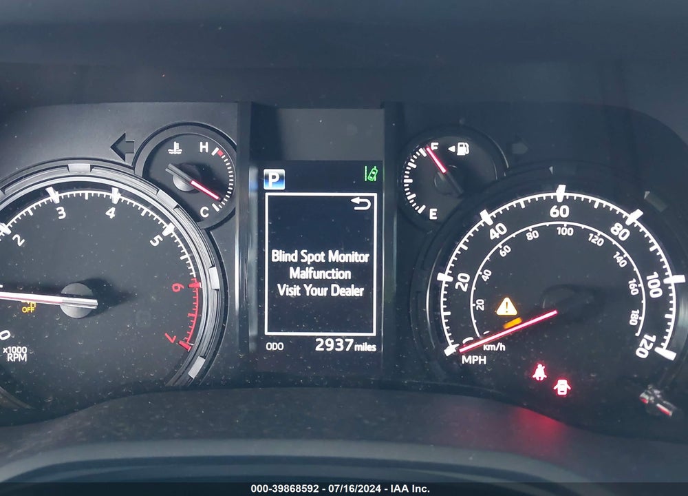 2023 TOYOTA 4RUNNER SR5 VIN: JTEEU5JR5P5302851