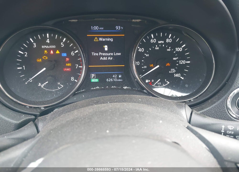 2019 NISSAN ROGUE SV VIN: JN8AT2MT9KW503963