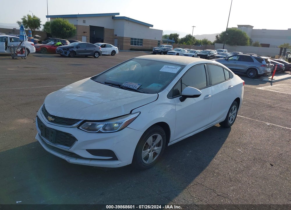2016 CHEVROLET CRUZE LS AUTO VIN: 1G1BC5SM5G7230592