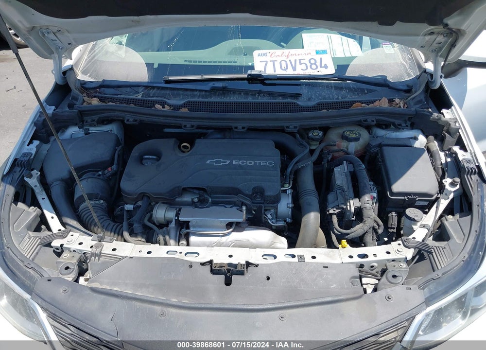 2016 CHEVROLET CRUZE LS AUTO VIN: 1G1BC5SM5G7230592