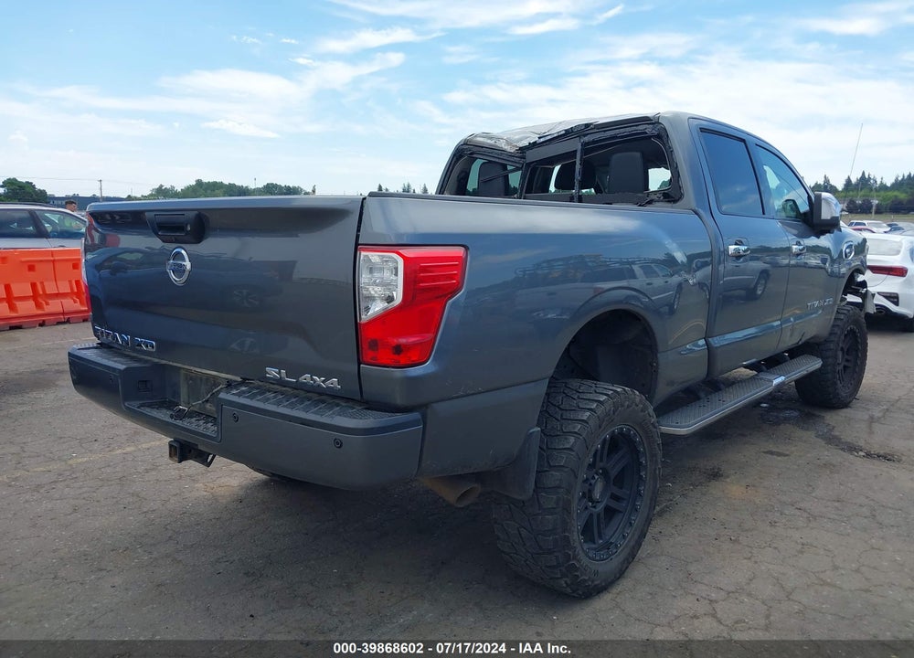 2017 NISSAN TITAN XD SL DIESEL VIN: 1N6BA1F48HN543887