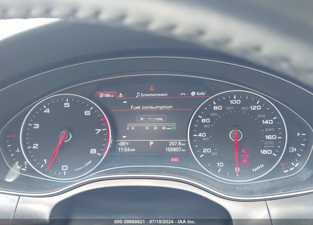 2012 AUDI A7 PREMIUM VIN: WAU3GAFC5CN077693