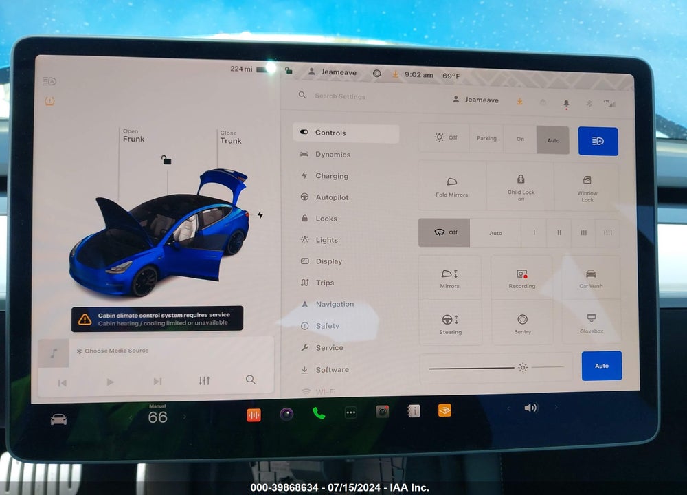 2021 TESLA MODEL 3 PERFORMANCE DUAL MOTOR ALL-WHEEL DRIVE VIN: 5YJ3E1EC2MF020300