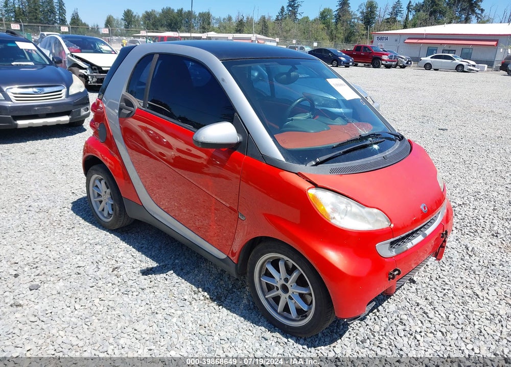 2008 SMART FORTWO PASSION/PURE VIN: WMEEJ31X68K117633