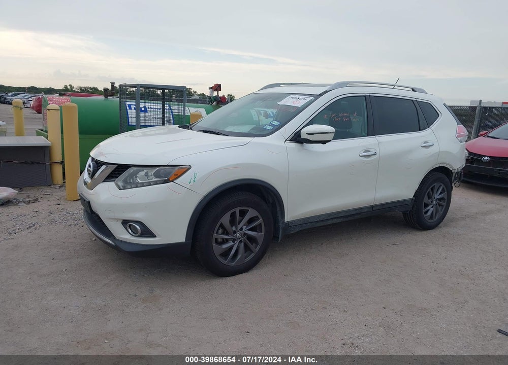 2016 NISSAN ROGUE SL VIN: 5N1AT2MT1GC853295