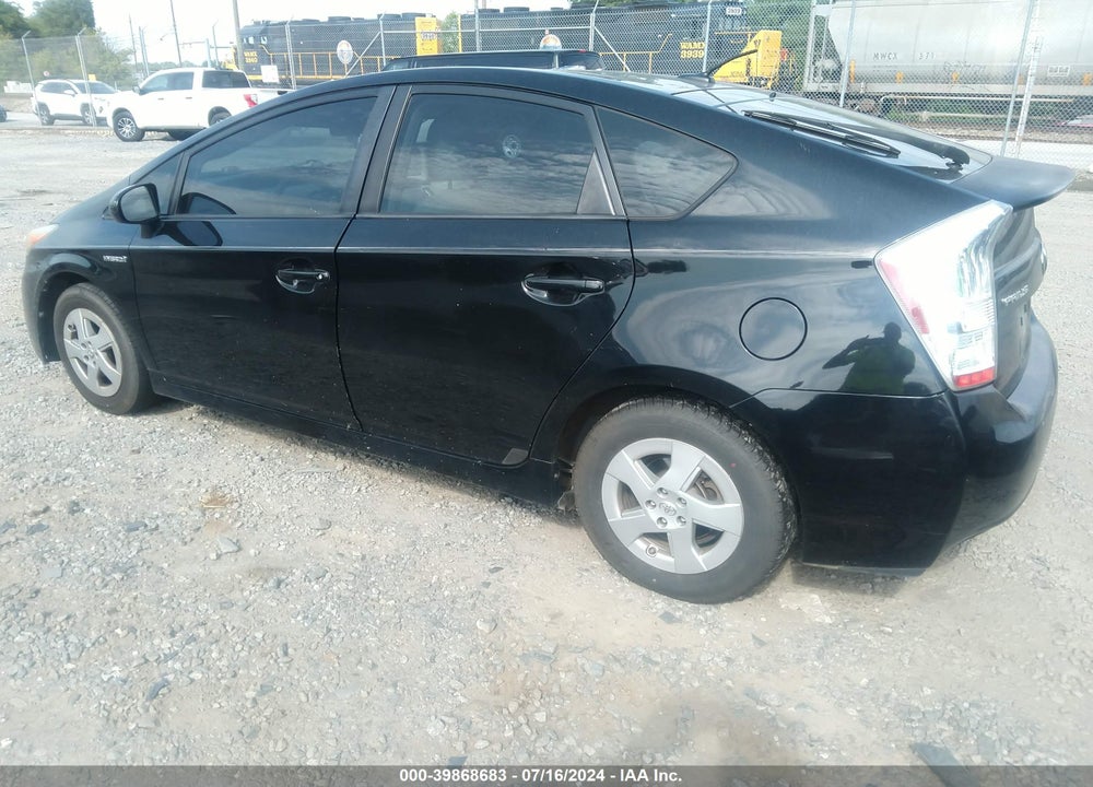 2011 TOYOTA PRIUS THREE VIN: JTDKN3DU0B0254738