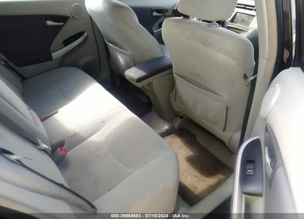 2011 TOYOTA PRIUS THREE VIN: JTDKN3DU0B0254738