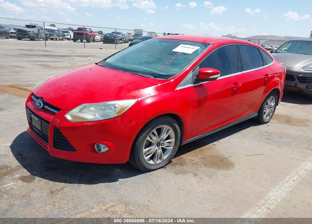 2012 FORD FOCUS SEL VIN: 1FAHP3H28CL375424