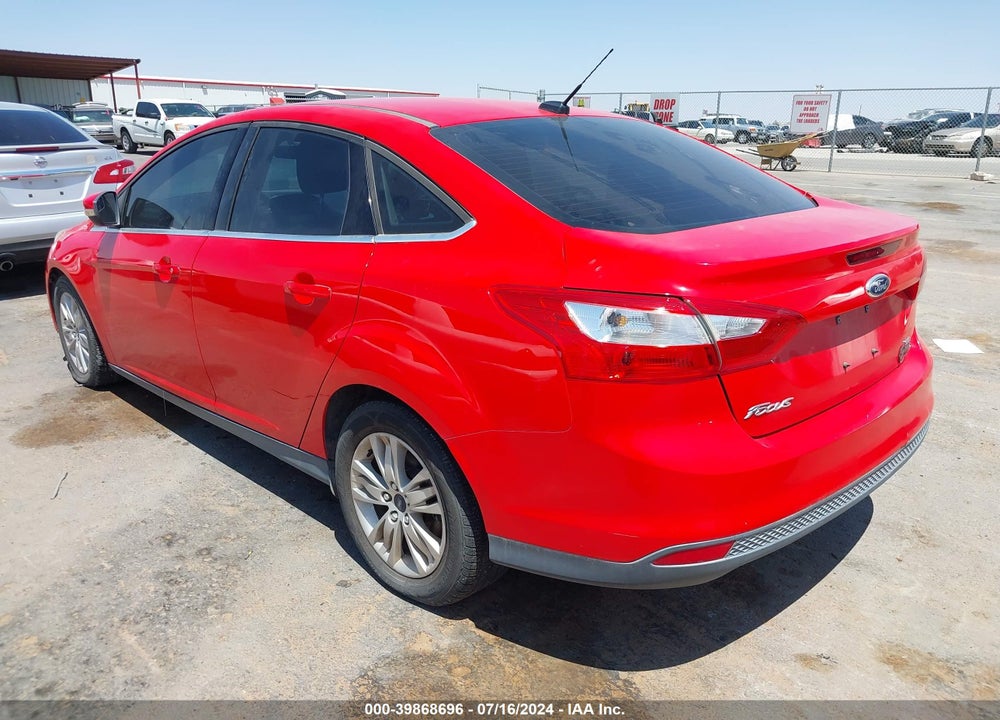 2012 FORD FOCUS SEL VIN: 1FAHP3H28CL375424