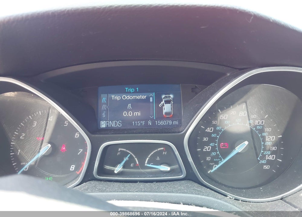 2012 FORD FOCUS SEL VIN: 1FAHP3H28CL375424