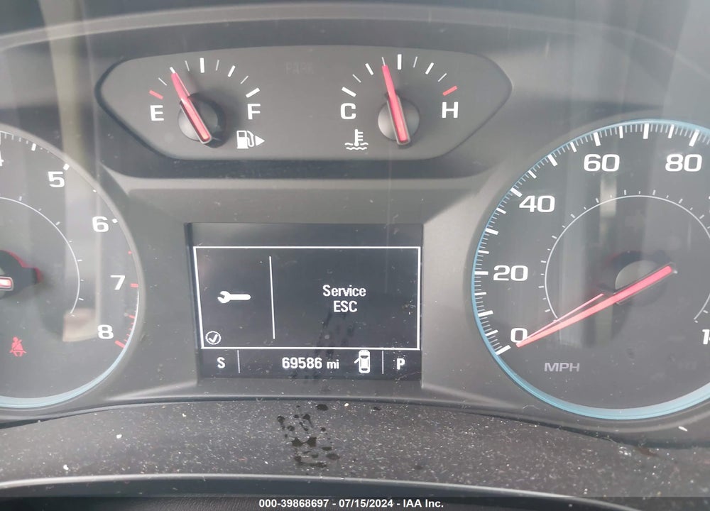 2020 CHEVROLET MALIBU FWD 1FL VIN: 1G1ZC5ST8LF003726
