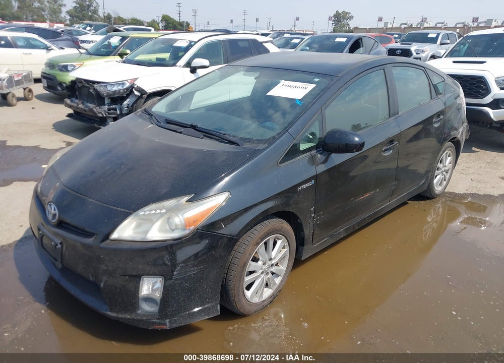 2010 TOYOTA PRIUS II VIN: JTDKN3DU6A0114014