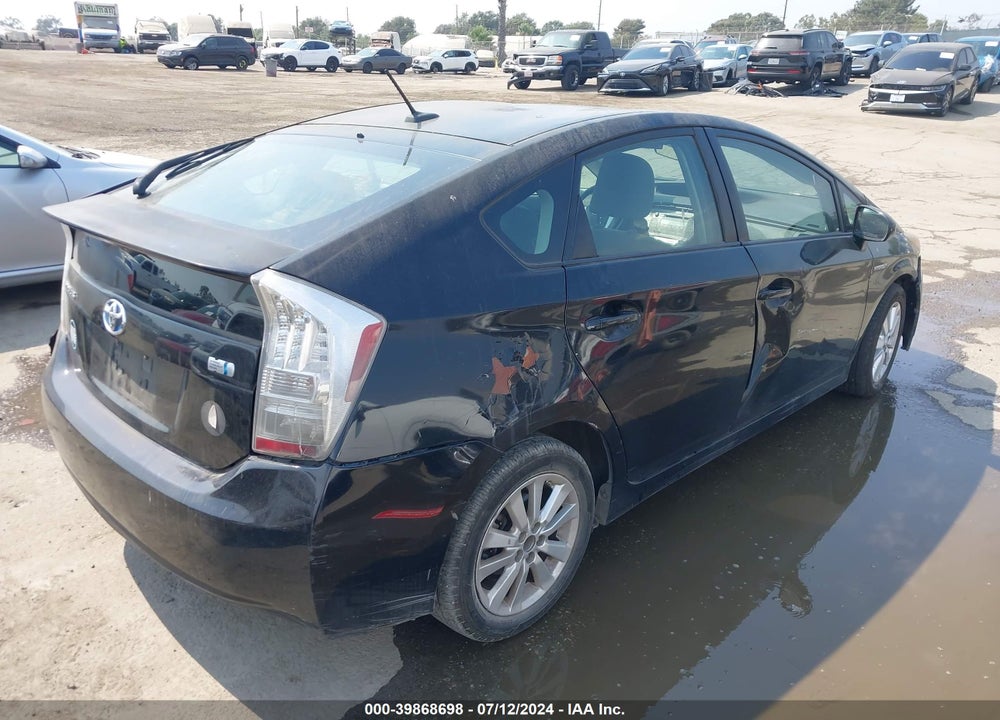 2010 TOYOTA PRIUS II VIN: JTDKN3DU6A0114014