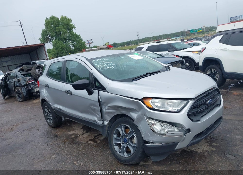 2019 FORD ECOSPORT S VIN: MAJ3S2FE8KC277959