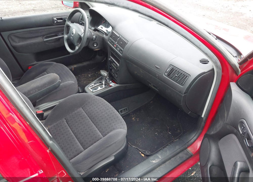 2001 VOLKSWAGEN GOLF GLS VIN: 9BWGT21J414016310