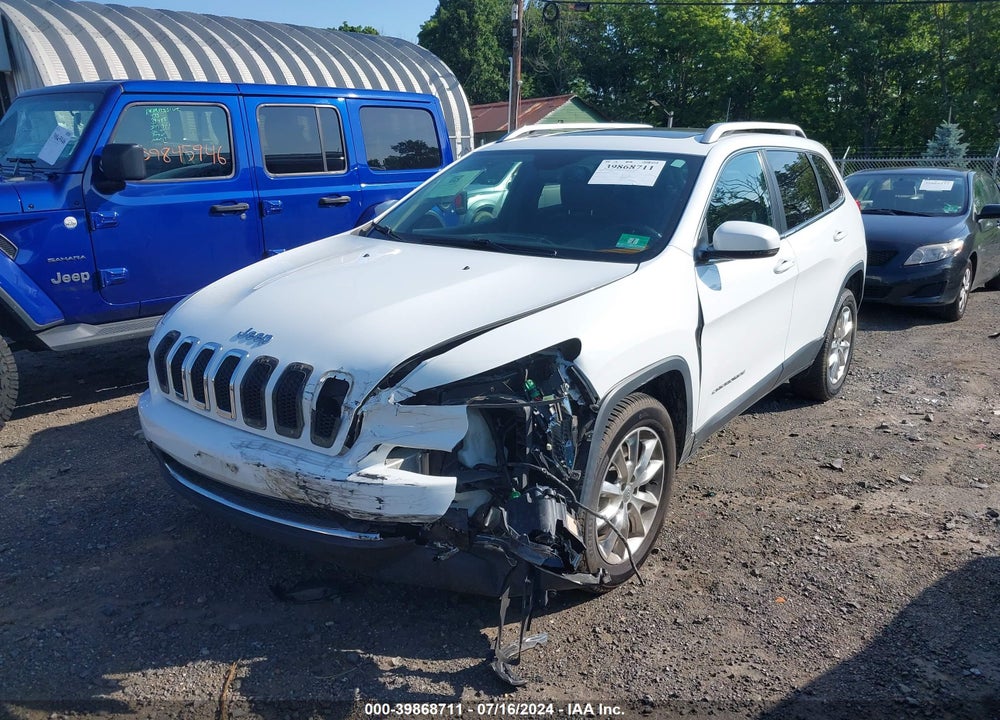 2016 JEEP CHEROKEE LIMITED VIN: 1C4PJMDS5GW124240