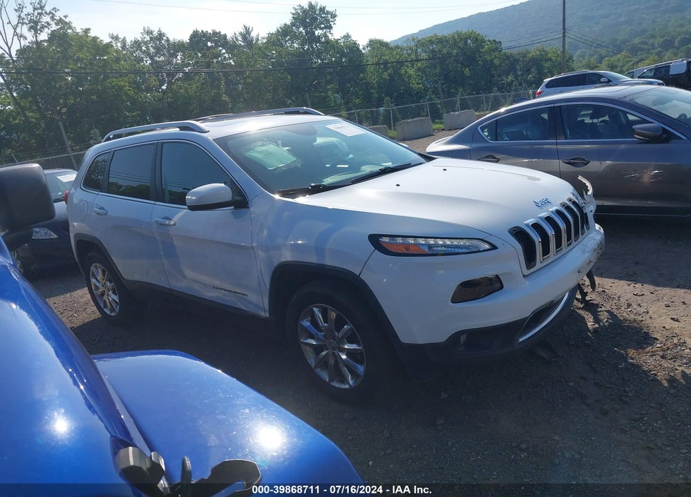 2016 JEEP CHEROKEE LIMITED VIN: 1C4PJMDS5GW124240