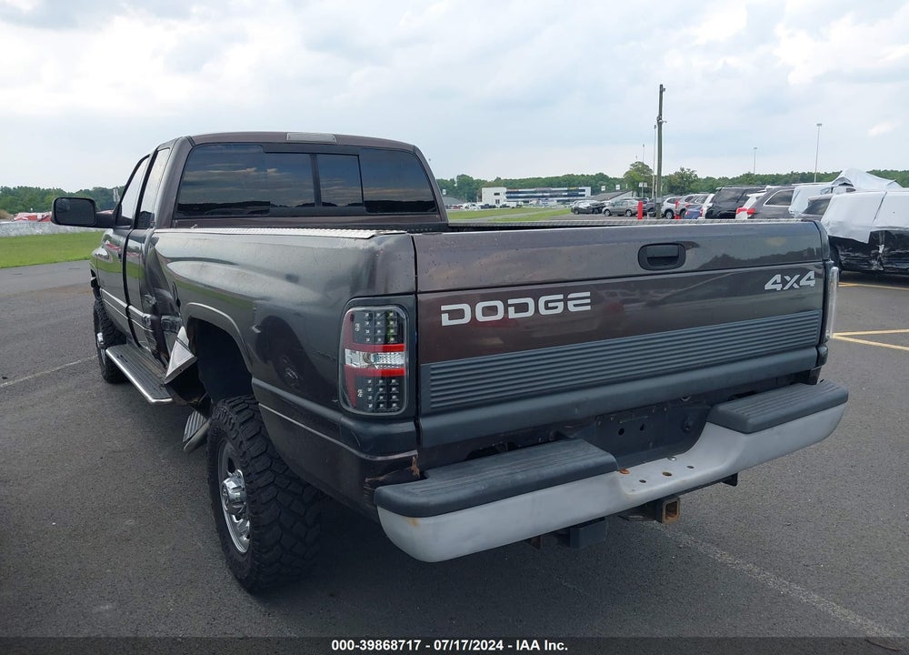 1998 DODGE RAM 2500 ST VIN: 1B7KF2363WJ190138