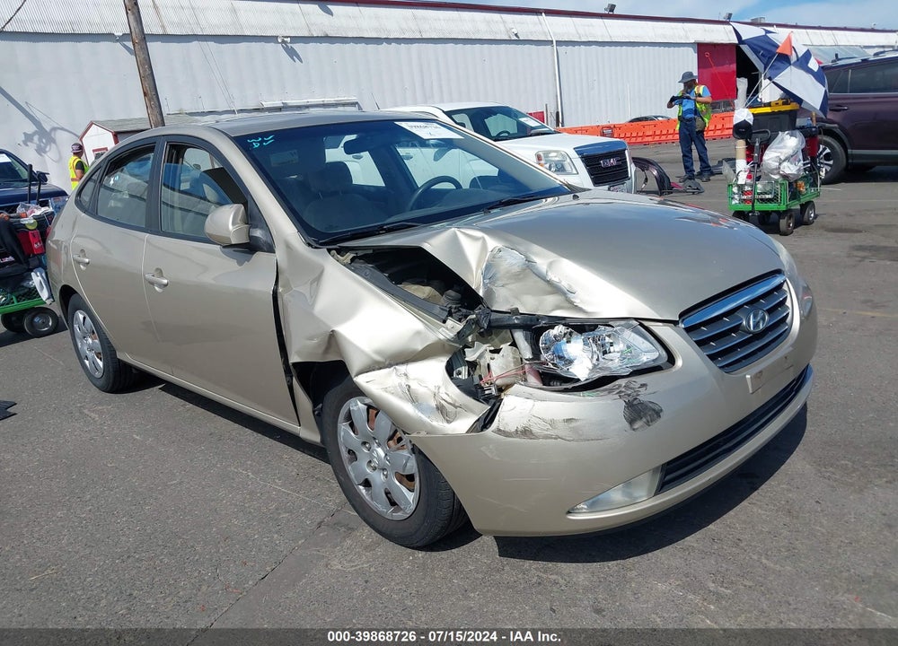 2007 HYUNDAI ELANTRA GLS/LIMITED/SE VIN: KMHDU46D07U144993