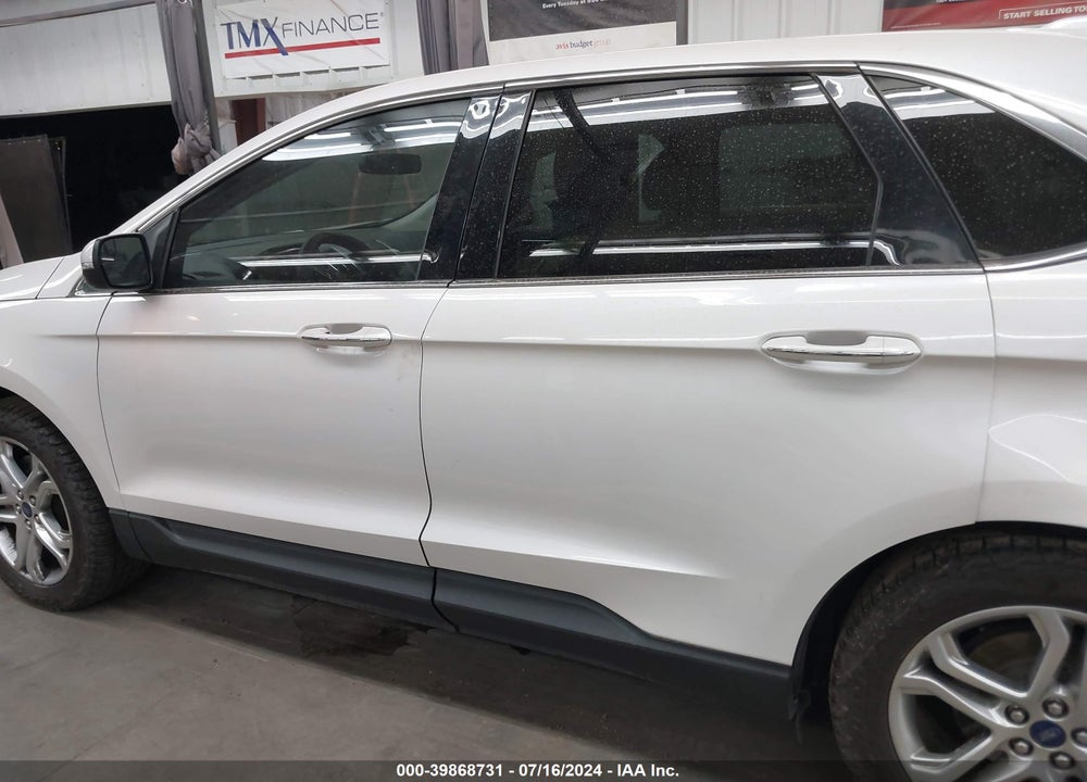 2017 FORD EDGE TITANIUM VIN: 2FMPK4K86HBC32837