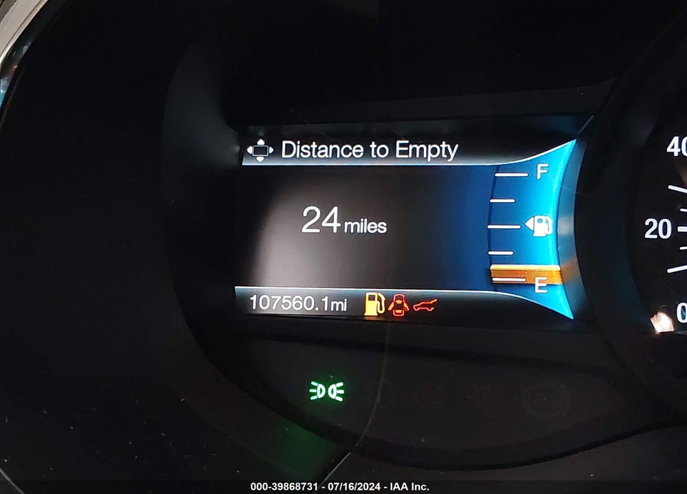 2017 FORD EDGE TITANIUM VIN: 2FMPK4K86HBC32837