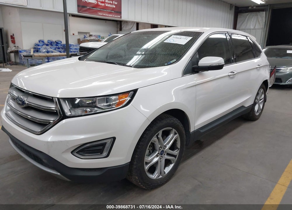 2017 FORD EDGE TITANIUM VIN: 2FMPK4K86HBC32837