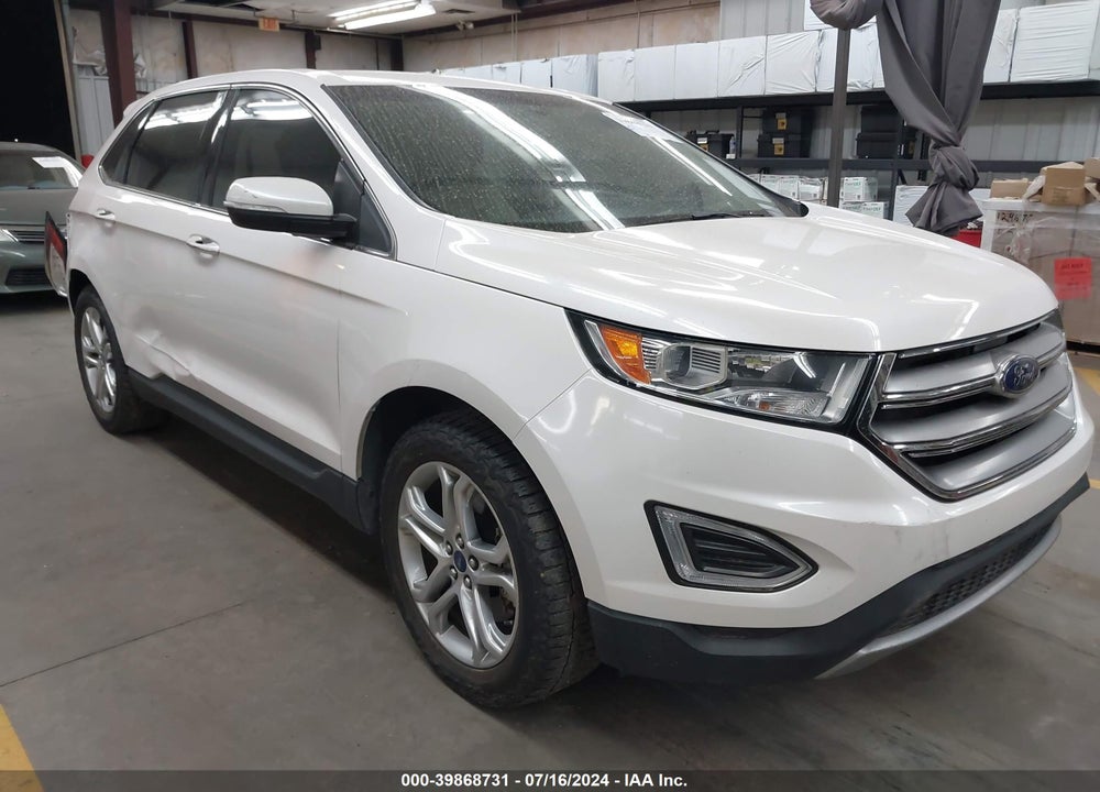 2017 FORD EDGE TITANIUM VIN: 2FMPK4K86HBC32837