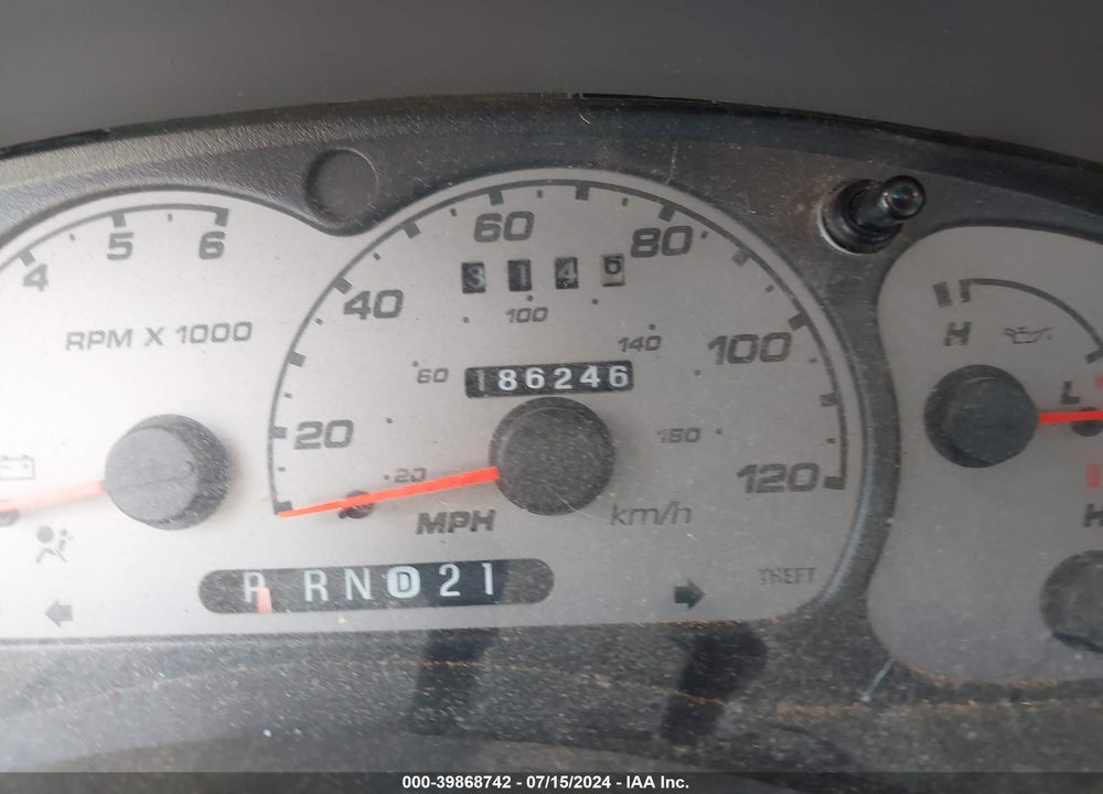 2003 FORD RANGER EDGE/TREMOR/XL/XLT VIN: 1FTYR14V43TA30576