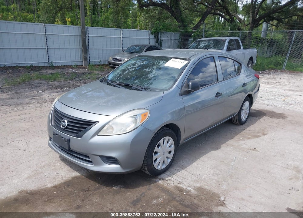 2012 NISSAN VERSA 1.6 S+ VIN: 3N1CN7APXCL877351