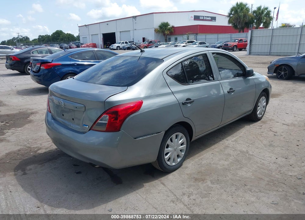 2012 NISSAN VERSA 1.6 S+ VIN: 3N1CN7APXCL877351