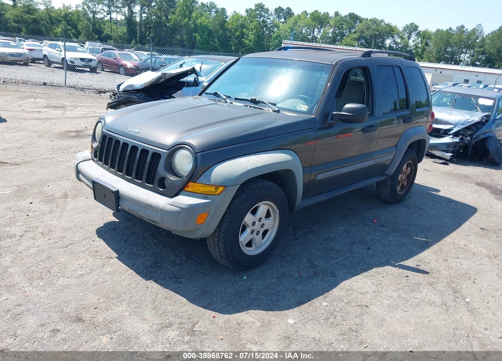 2005 JEEP LIBERTY SPORT VIN: 1J4GK48K65W510549