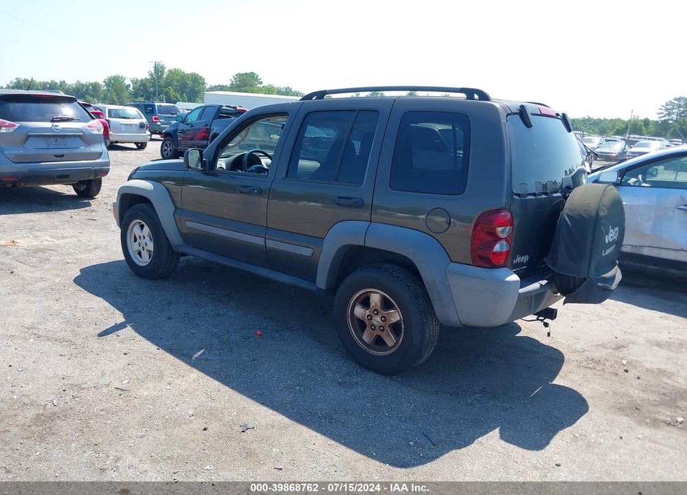 2005 JEEP LIBERTY SPORT VIN: 1J4GK48K65W510549