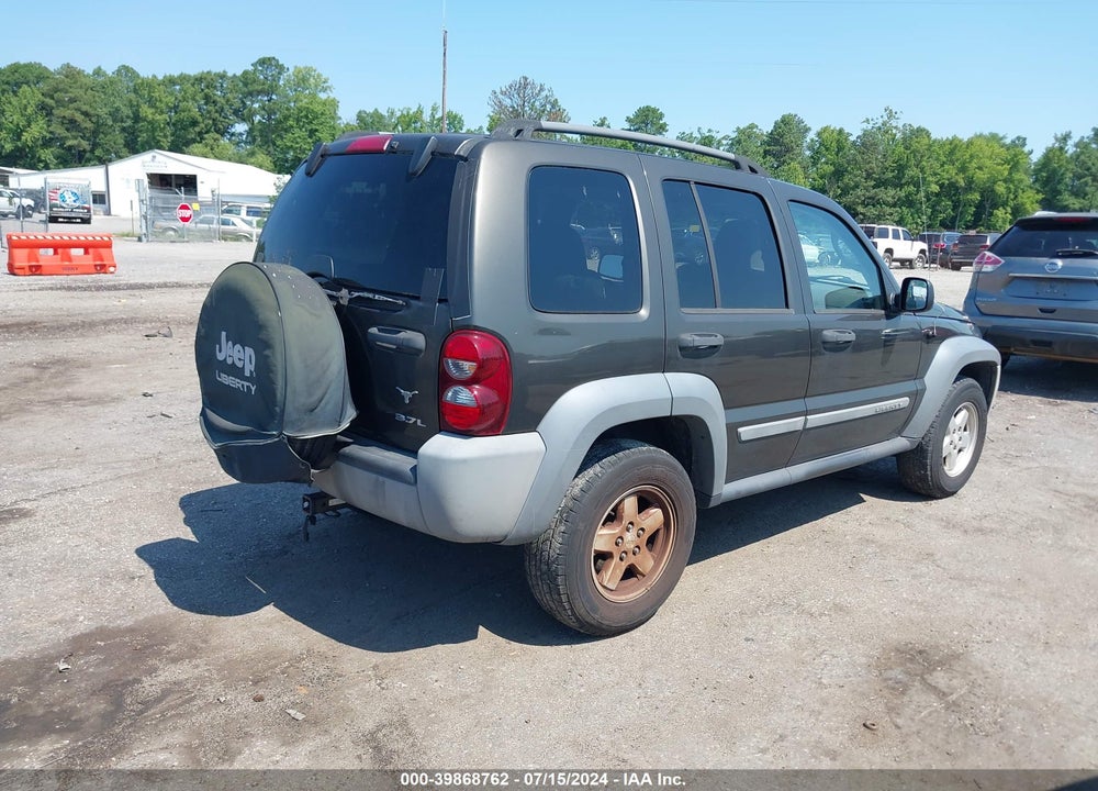 2005 JEEP LIBERTY SPORT VIN: 1J4GK48K65W510549