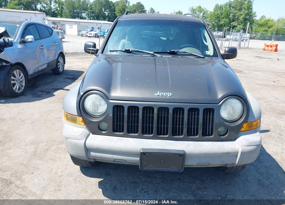 2005 JEEP LIBERTY SPORT VIN: 1J4GK48K65W510549