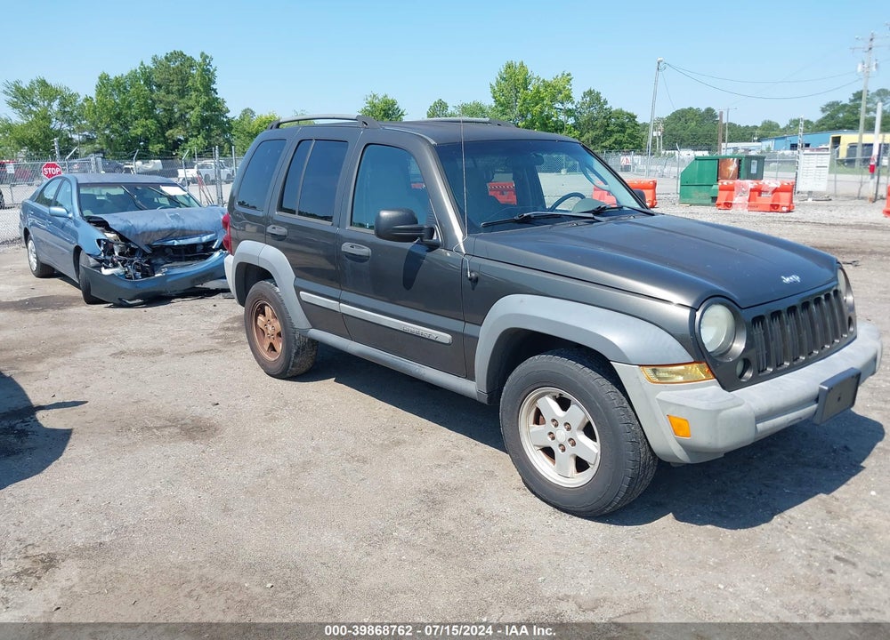 2005 JEEP LIBERTY SPORT VIN: 1J4GK48K65W510549