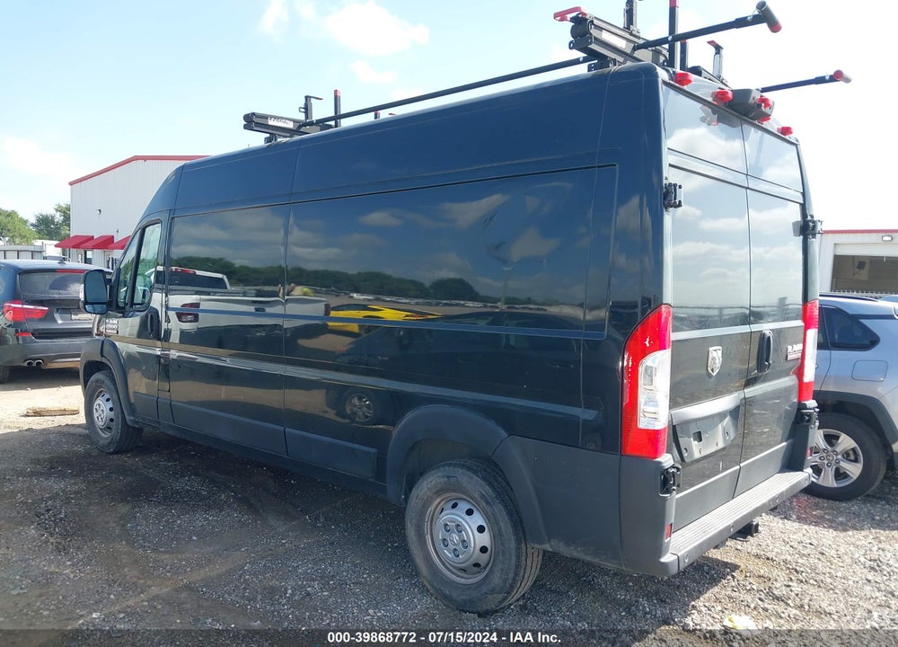 2021 RAM PROMASTER 2500 HIGH ROOF 159 WB VIN: 3C6LRVDG5ME542089