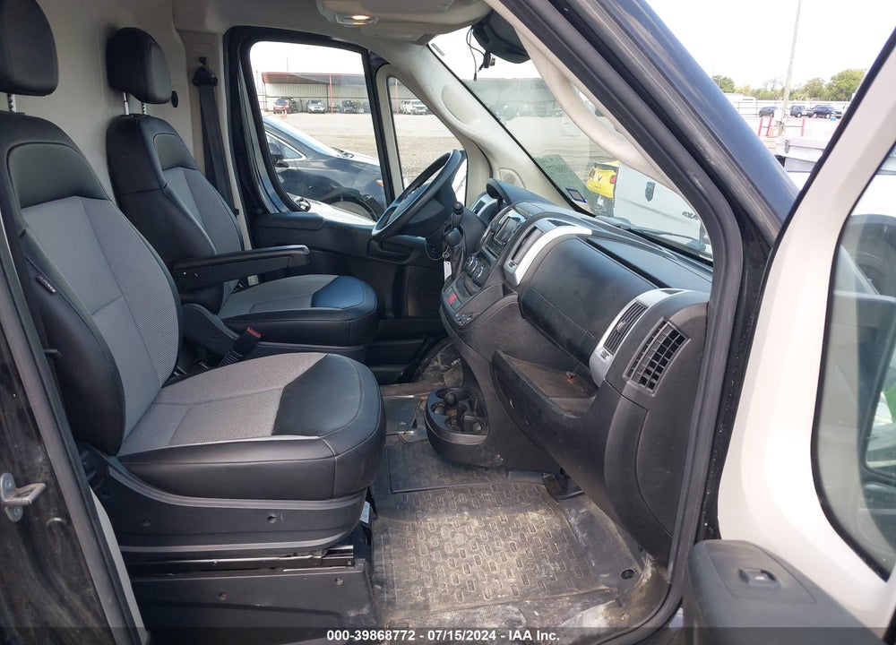 2021 RAM PROMASTER 2500 HIGH ROOF 159 WB VIN: 3C6LRVDG5ME542089
