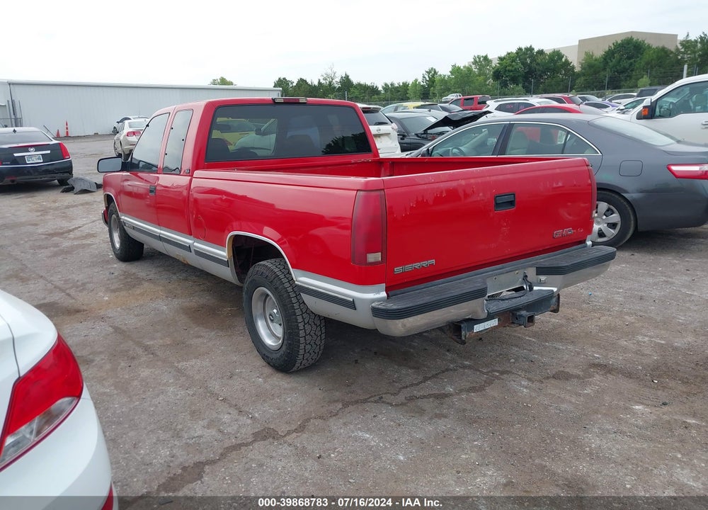 1995 GMC SIERRA C1500 VIN: 1GTEC19K3SE527141