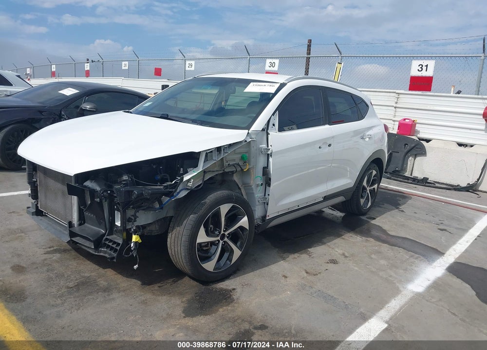 2017 HYUNDAI TUCSON LIMITED VIN: KM8J33A26HU394228