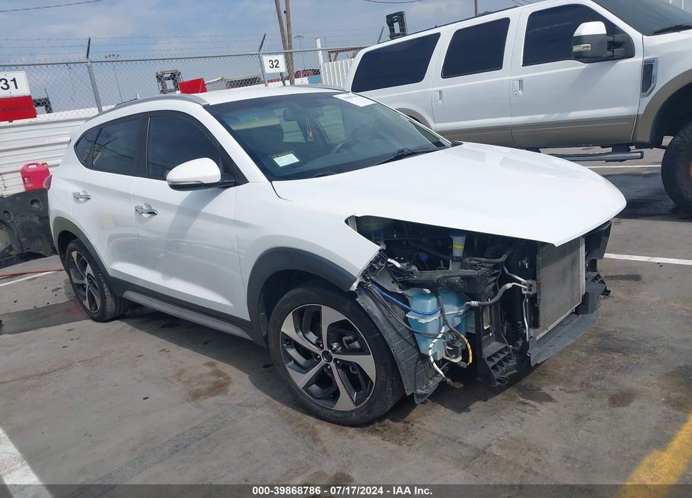 2017 HYUNDAI TUCSON LIMITED VIN: KM8J33A26HU394228