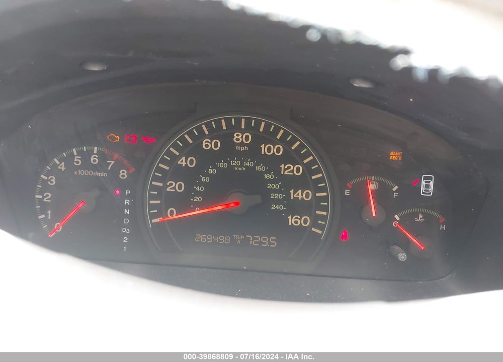 2003 HONDA ACCORD 2.4 LX VIN: 1HGCM56313A019768