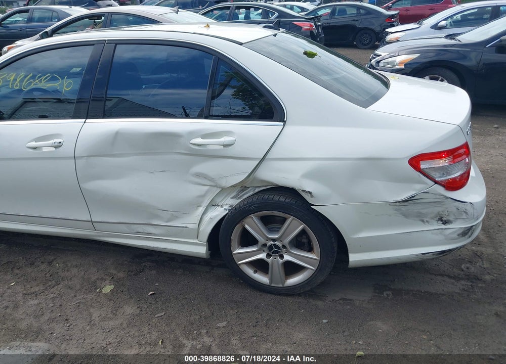 2010 MERCEDES-BENZ C CLASS VIN: WDDGF8BB3AF506131