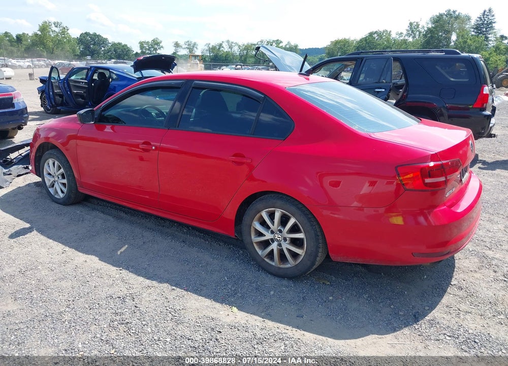 2015 VOLKSWAGEN JETTA VIN: 3VWD17AJ1FM349198