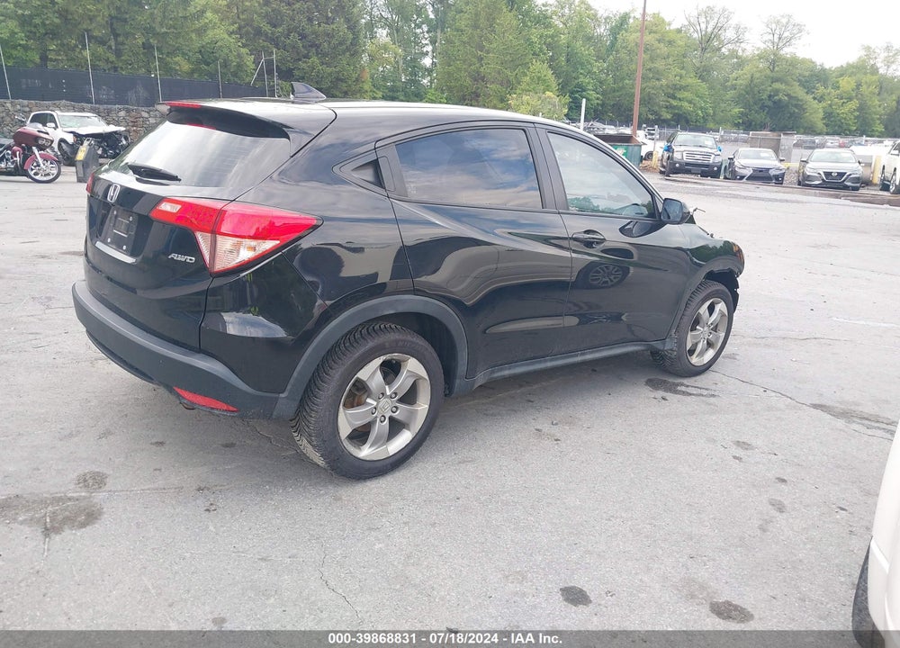 2018 HONDA HR-V LX VIN: 3CZRU6H34JG705971