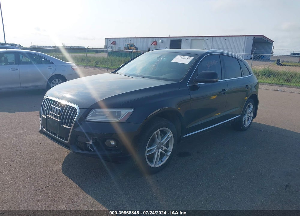 2013 AUDI Q5 2.0T PREMIUM VIN: WA1LFAFP4DA009865