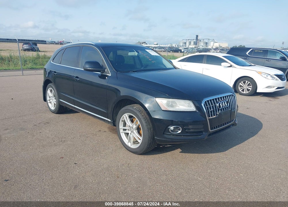 2013 AUDI Q5 2.0T PREMIUM VIN: WA1LFAFP4DA009865