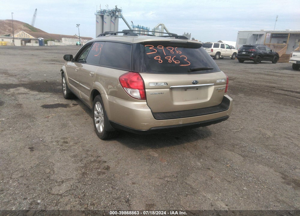 2009 SUBARU OUTBACK 2.5I LIMITED VIN: 4S4BP66C597341189